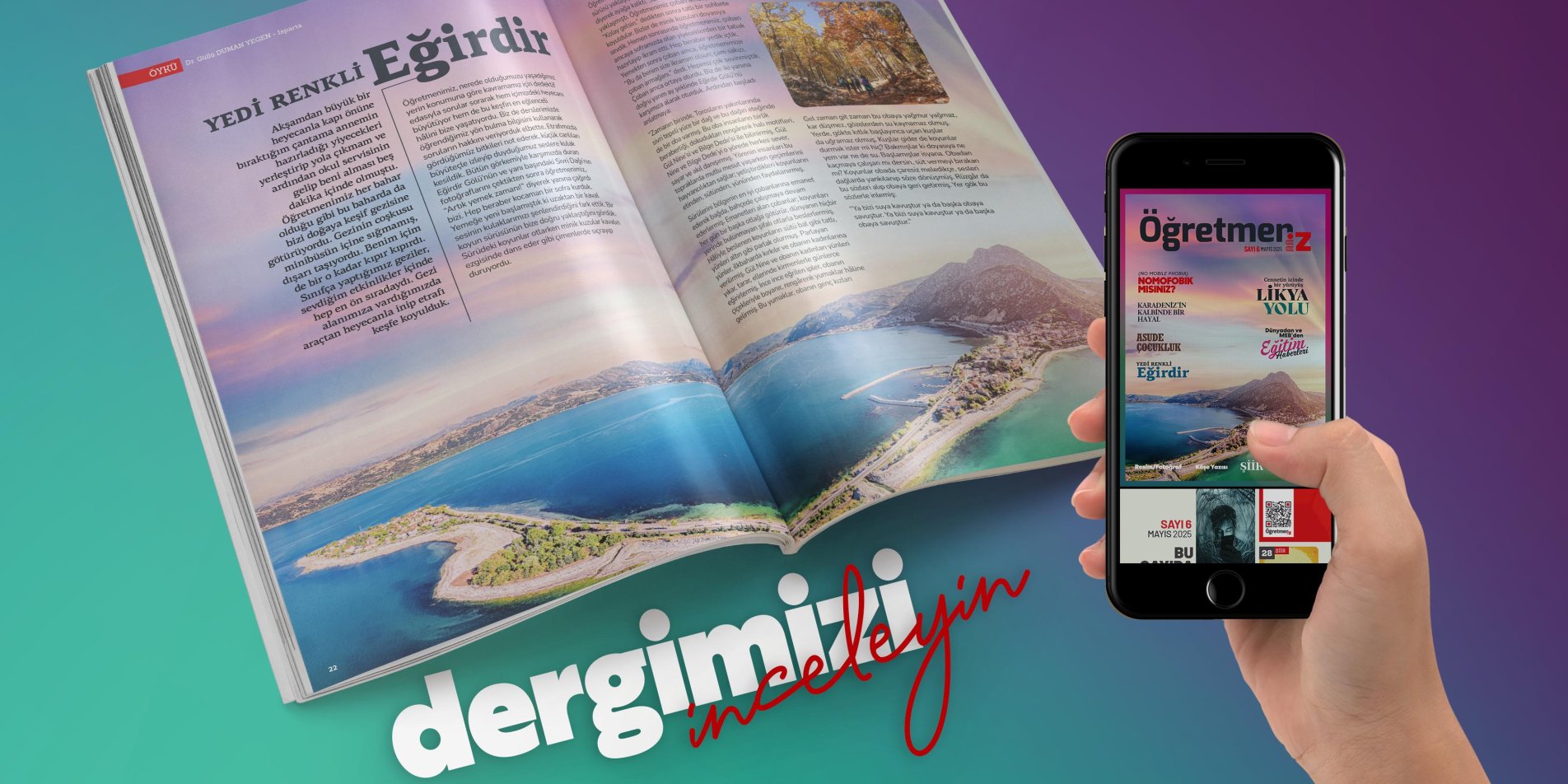 ÖĞRETMENİZ DERGİSİNİN 